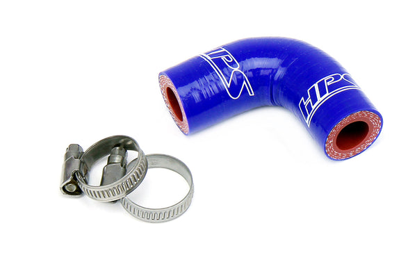 HPS Silicone Oil cooler coolant elbow Hose - 1990-1993 Dodge D250 W250 Pickup Cummins 5.9L Diesel - Blue (57-1881-BLUE)