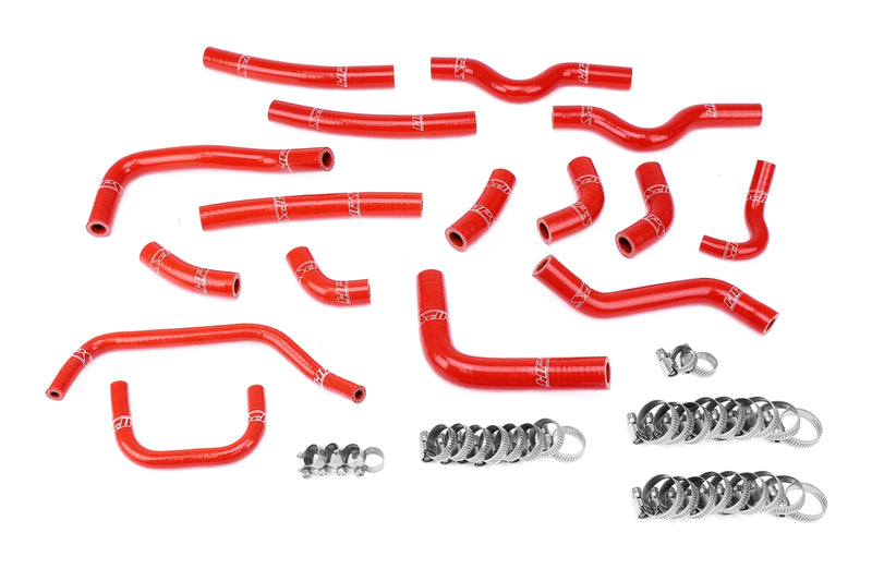HPS Silicone Heater Hoses - Red (57-1911-RED)