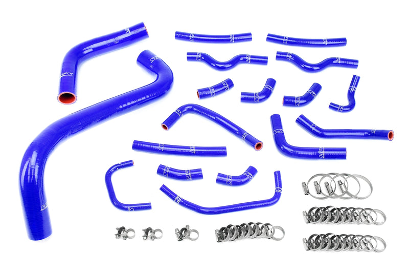 HPS Silicone Radiator and Heater Hoses - Blue (57-1912-BLUE)