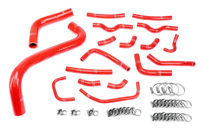 HPS Silicone Radiator and Heater Hoses - Red (57-1912-RED)