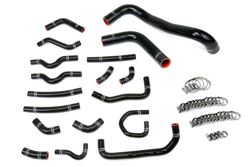 HPS Silicone Radiator and Heater Hoses - Black (57-1914-BLK)