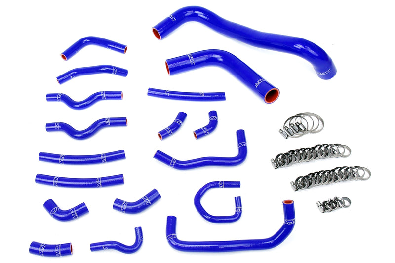 HPS Silicone Radiator and Heater Hoses - Blue (57-1914-BLUE)