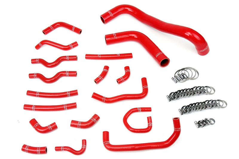 HPS Silicone Radiator and Heater Hoses - Red (57-1914-RED)