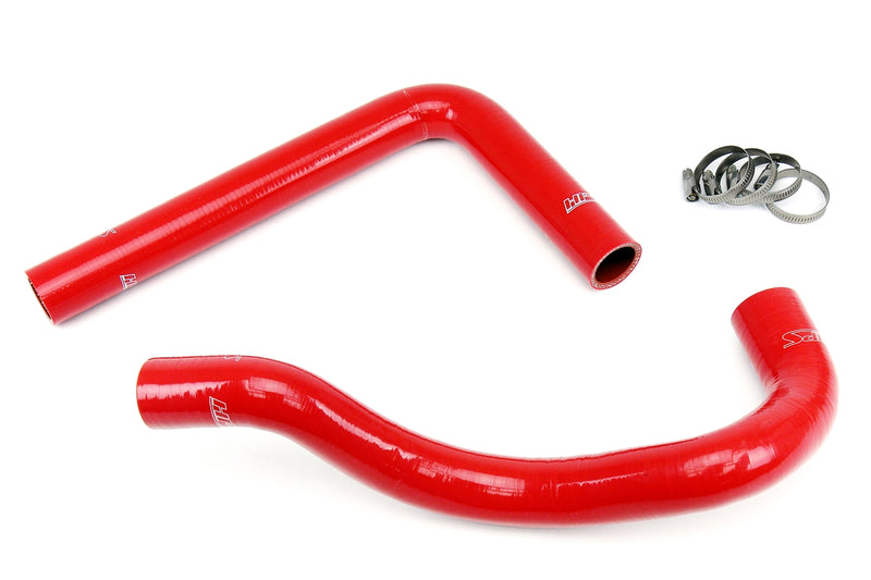 HPS Silicone Radiator Hoses - 2001-2005 Lexus IS300 with 2JZ-GTE (Non VVTi) Swap and IS300 OEM style radiator - Red (57-1924-RED)