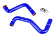 HPS Silicone Radiator Hoses - 1989-1998 Nissan 240SX with LS Swap (LS1 water pump, 9 o'clock thermostat, SR20DET radiator) - Blue (57-1956-BLUE)