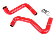 HPS Silicone Radiator Hoses - 1989-1998 Nissan 240SX with LS Swap (LS1 water pump, 9 o'clock thermostat, SR20DET radiator) - Red (57-1956-RED)