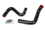 HPS Silicone Radiator Hoses - 1989-1998 Nissan 240SX with LS Swap (LS1 water pump, KOYO S13/S14 V8 swap radiator) - Black (57-1957-BLK)
