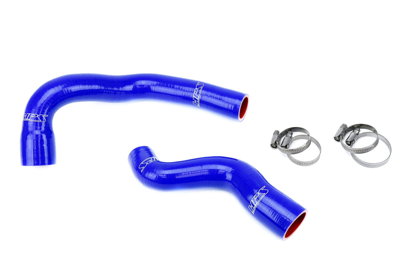 HPS Silicone Radiator Hoses - 1987-1993 Mercedes-Benz 190E 2.6L (W124) - Blue (57-1979-BLUE)