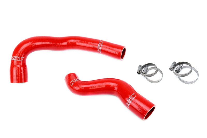 HPS Silicone Radiator Hoses - 1987-1993 Mercedes-Benz 190E 2.6L (W124) - Red (57-1979-RED)