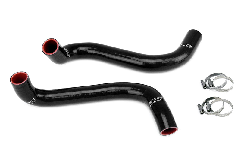 HPS Silicone Radiator Hoses - 1984-1985 Mercedes-Benz 300D 3.0L Diesel - Black (57-2011-BLK)