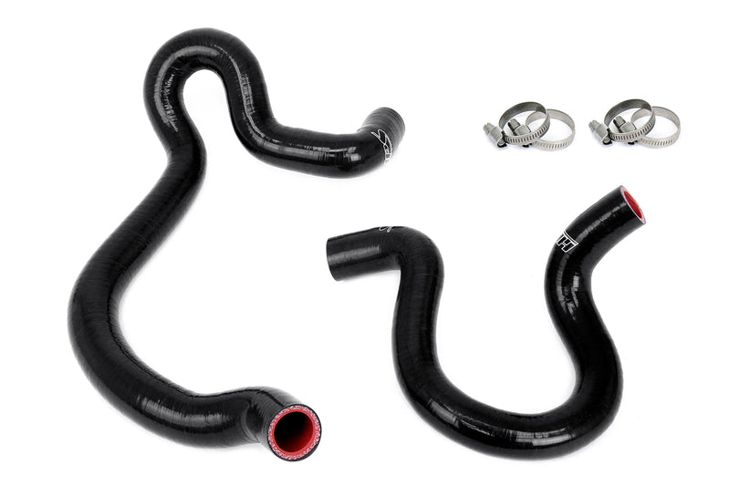 HPS Silicone Heater Hoses - 1999-2006 Volkswagen Golf GTI 1.8T Turbo Manual Trans - Black (57-2019-BLK)