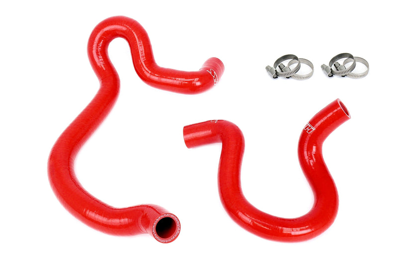 HPS Silicone Heater Hoses - 1999-2006 Volkswagen Golf GTI 1.8T Turbo Manual Trans - Red (57-2019-RED)