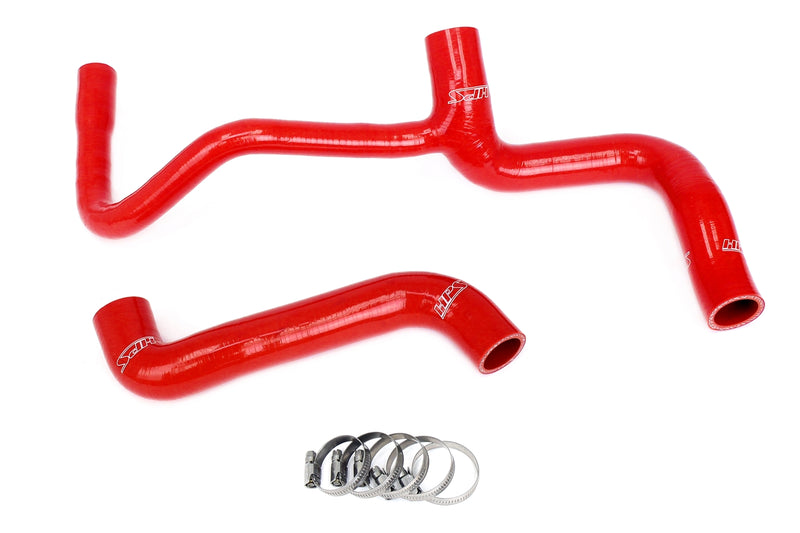 HPS Silicone Radiator Hoses - 1986-1989 Mercedes-Benz 190D 2.5L Diesel - Red (57-2037-RED)