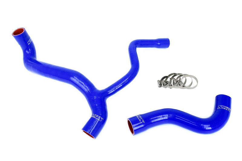 HPS Silicone Radiator Hoses - 1986-1987 Mercedes-Benz 190E 2.3-16 Sedan 2.3L DOHC - Blue (57-2040-BLUE)