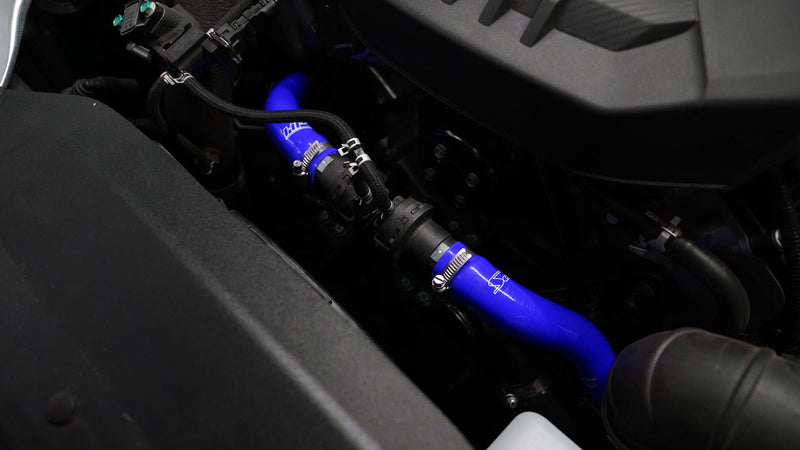 HPS Silicone Breather Hoses - Blue (57-2045-BLUE)