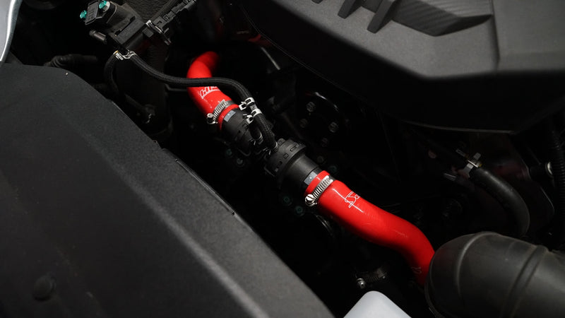 HPS Silicone Breather Hoses - Red (57-2045-RED)