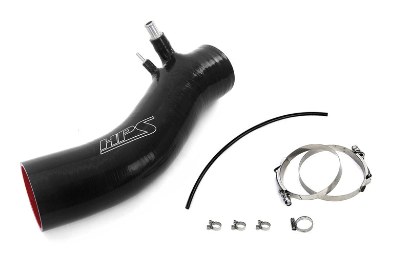 HPS Silicone Air Intake Hose - Black (57-2046-BLK)