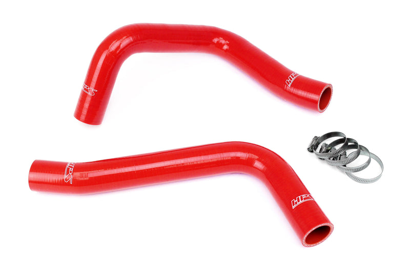 HPS Silicone Radiator Hoses - 2005-2015 Toyota Tacoma 4.0L V6 Supercharged - Red (57-2056-RED)