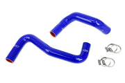 HPS Silicone Radiator Hoses - 1989-1998 Nissan 240SX with LS Swap (LS1 water pump, 8 o'clock thermostat, SR20DET radiator) - Blue (57-2058-BLUE)