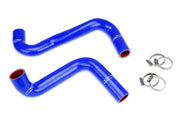 HPS Silicone Radiator Hoses - 1989-1998 Nissan 240SX with LS Swap (LS3/LS7 water pump, 9 o'clock thermostat, KA24DE radiator) - Blue (57-2059-BLUE)
