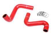 HPS Silicone Radiator Hoses - 1989-1998 Nissan 240SX with LS Swap (LS3/LS7 water pump, 9 o'clock thermostat, SR20DET radiator) - Red (57-2060-RED)