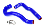 HPS Silicone Radiator Hoses - 2001-2005 Lexus IS300 with 1JZ-GTE Swap and IS300 OEM style radiator - Blue (57-2066-BLUE)