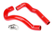 HPS Silicone Radiator Hoses - 2001-2005 Lexus IS300 with 1JZ-GTE Swap and IS300 OEM style radiator - Red (57-2066-RED)