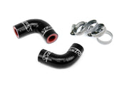 HPS Silicone Oil Cooler Hoses - Black (57-2068-BLK)