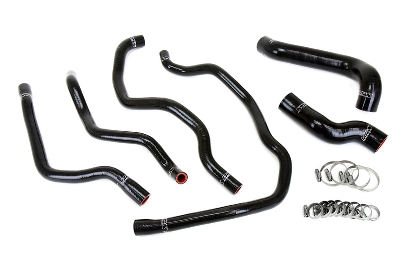 HPS Silicone Radiator and Heater Hoses - Black (57-2076-BLK)