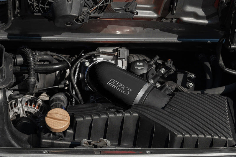 HPS Silicone Air Intake Hose - Black (57-2077-BLK)