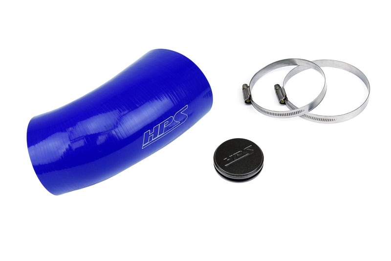 HPS Silicone Air Intake Hose - Blue (57-2077-BLUE)
