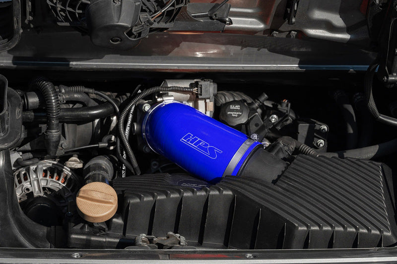 HPS Silicone Air Intake Hose - Blue (57-2077-BLUE)