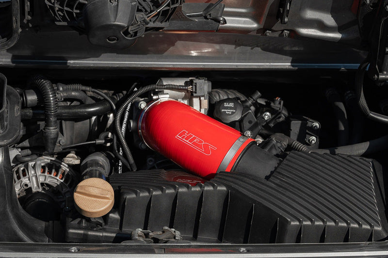 HPS Silicone Air Intake Hose - Red (57-2077-RED)