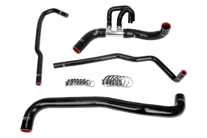HPS Silicone Radiator Hoses - 2011-2014 Ford F-150 6.2L V8 - Black (57-2090-BLK)