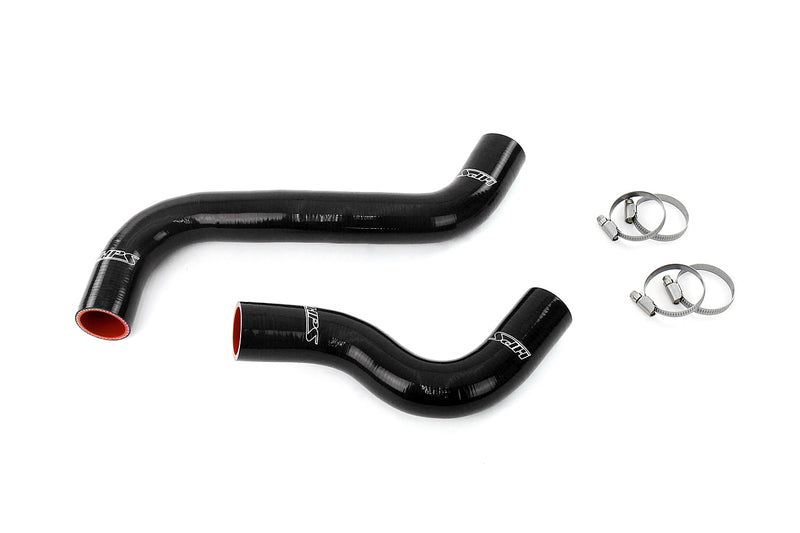 HPS Silicone Radiator Hoses - 2015-2021 Subaru WRX 2.0L Turbo - Black (57-2092-BLK)