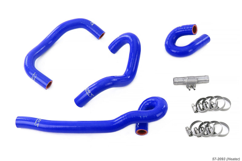 HPS Silicone Heater Hoses - 1995-1998 Nissan Skyline GTR R33 RB26DETT Twin Turbo - Blue (57-2093-BLUE)