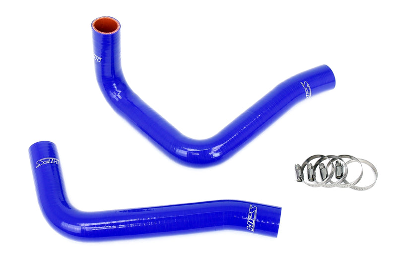 HPS Silicone Radiator Hoses - 2007-2009 Toyota FJ Cruiser 4.0L V6 Supercharged - Blue (57-2094-BLUE)