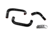 HPS Silicone Breather Hoses - 1995-1998 Nissan Skyline GTR R33 RB26DETT Twin Turbo - Black (57-2100-BLK)