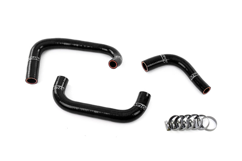 HPS Silicone Breather Hoses - 1995-1998 Nissan Skyline GTR R33 RB26DETT Twin Turbo - Black (57-2100-BLK)