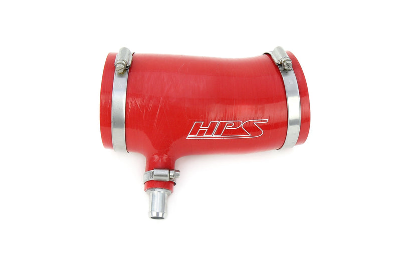 HPS Silicone Air Intake Hose - Red (57-2123-RED)