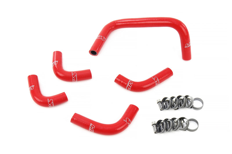HPS Silicone Idle Air Control Hoses - 1995-1998 Nissan Skyline GTR R33 RB26DETT Twin Turbo - Red (57-2134-RED)
