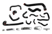 HPS Silicone Radiator, Heater and ancillary Hoses - 1995-1998 Nissan Skyline GTR R33 RB26DETT Twin Turbo - Black (57-2135-BLK)
