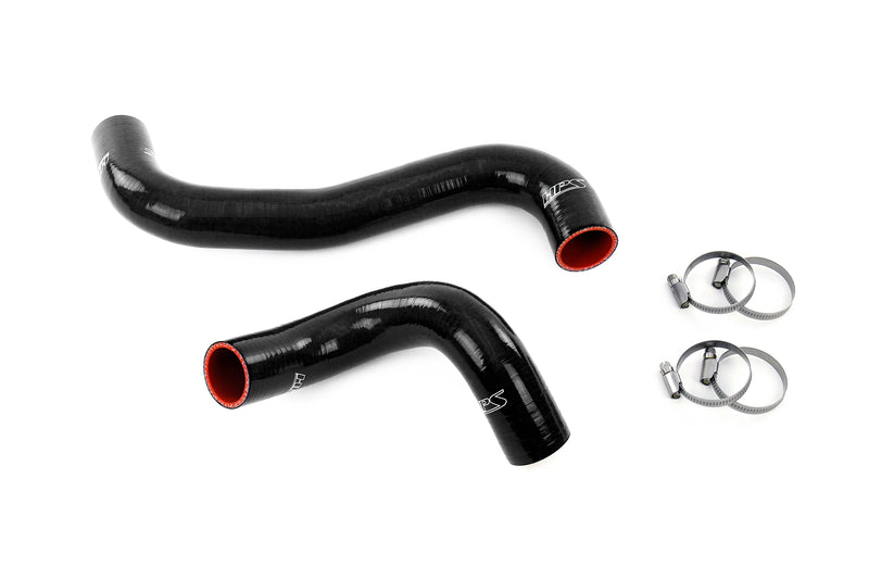 HPS Silicone Radiator Hoses - 2010-2012 Subaru Legacy 2.5L Turbo - Black (57-2140R-BLK)