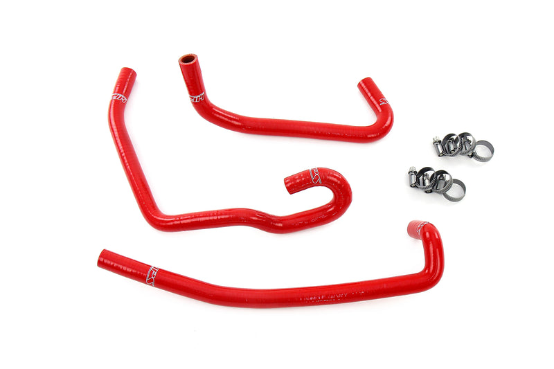 HPS Silicone Heater Hoses - 2000-2004 Toyota Tundra 3.4L V6 - Red (57-2141H-RED)