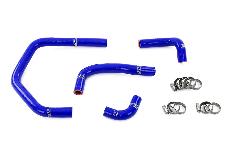 HPS Silicone Heater Hoses - 1993-2002 Toyota Supra Right Hand Drive 3.0L Non Turbo 2JZ-GE - Blue (57-2145-BLUE)