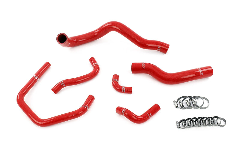 HPS Silicone Radiator and Heater Hoses - 1993-2002 Toyota Supra Right Hand Drive 3.0L Non Turbo 2JZ-GE JDM Non VVT-i - Red (57-2147-RED)