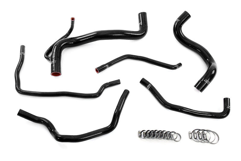 HPS Silicone Radiator, Heater, and expansion tank coolant Hoses - 2008-2015 Scion xB 2.4L - Black (57-2149-BLK)