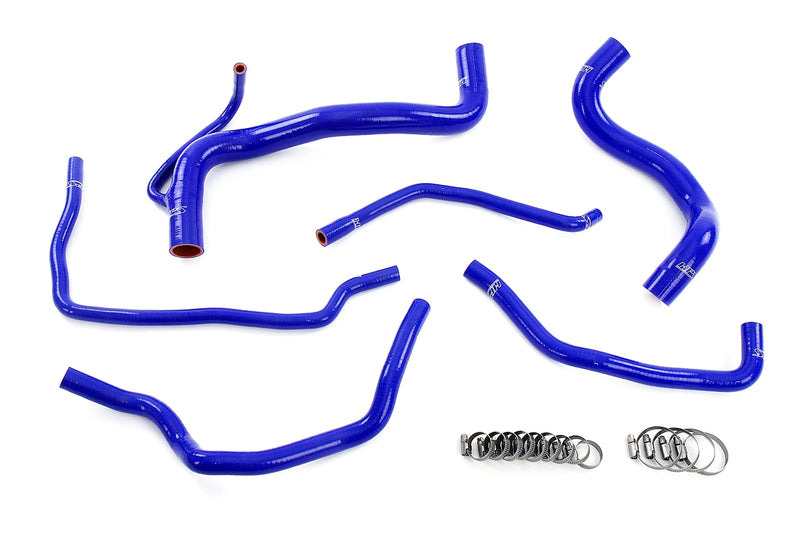HPS Silicone Radiator, Heater, and expansion tank coolant Hoses - 2008-2015 Scion xB 2.4L - Blue (57-2149-BLUE)