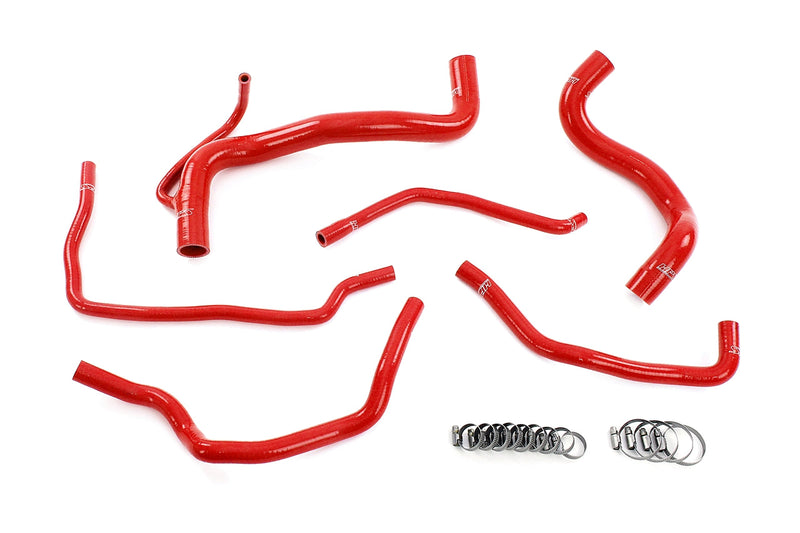 HPS Silicone Radiator, Heater, and expansion tank coolant Hoses - 2008-2015 Scion xB 2.4L - Red (57-2149-RED)