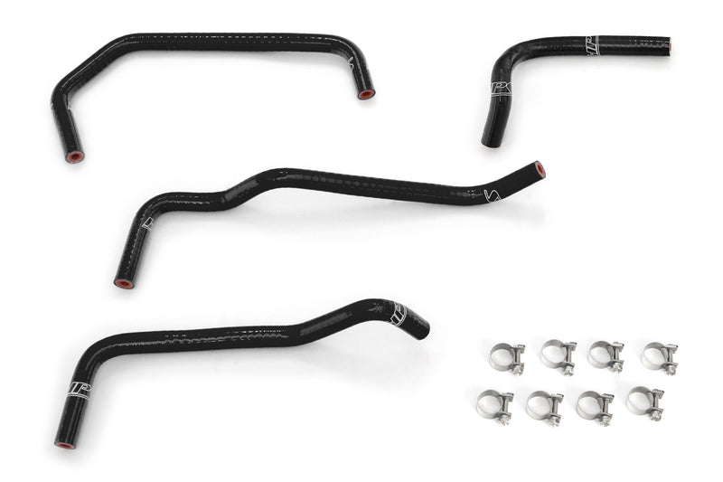 HPS Silicone Bypass Coolant Hoses - 1999-2000 Mazda Miata 1.8L - Black (57-2157-BLK)